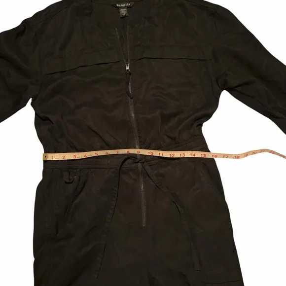 Athleta Celestial Utility Black Jumpsuit Size Small - Picture 7 of 12